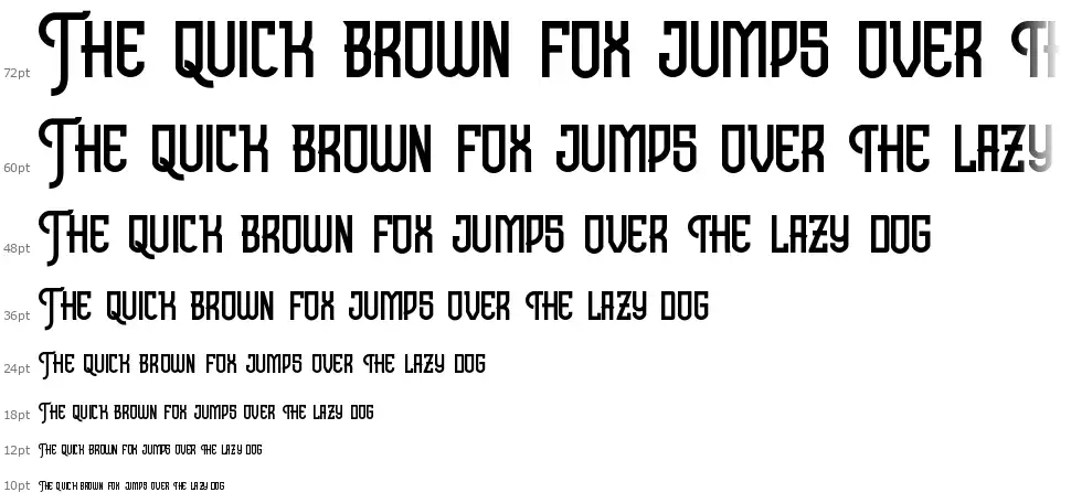 Quicker Machinefont waterfall