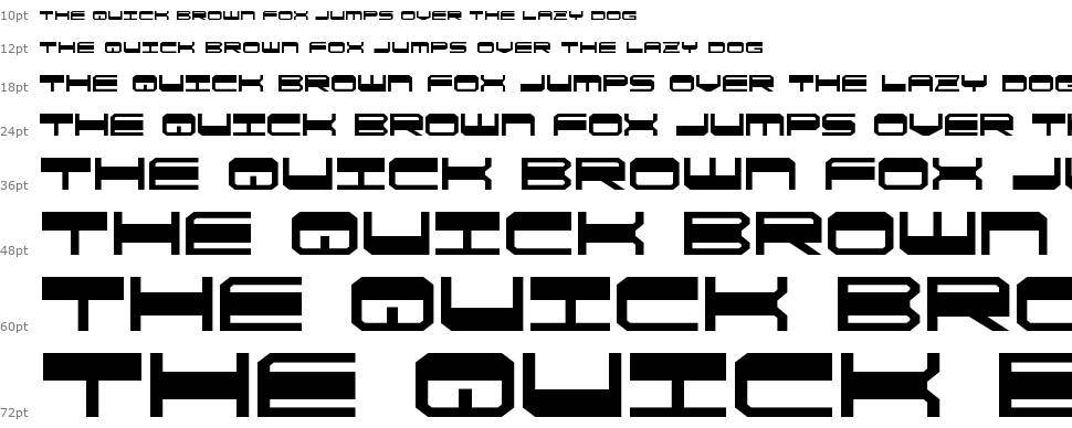 QuickGear шрифт Водопад