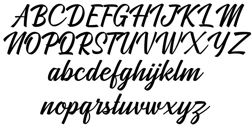 Quicklambfont specimens