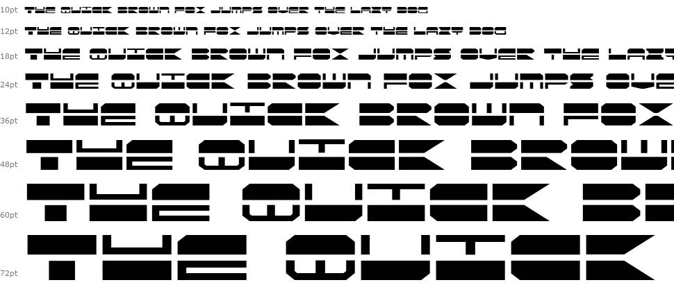 QuickMark font Şelale