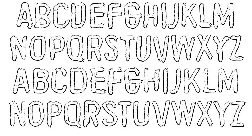 Quicksand X font Örnekler