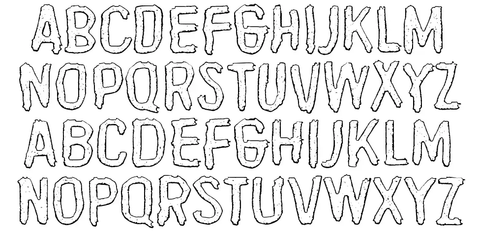 Quicksand Xfont specimens
