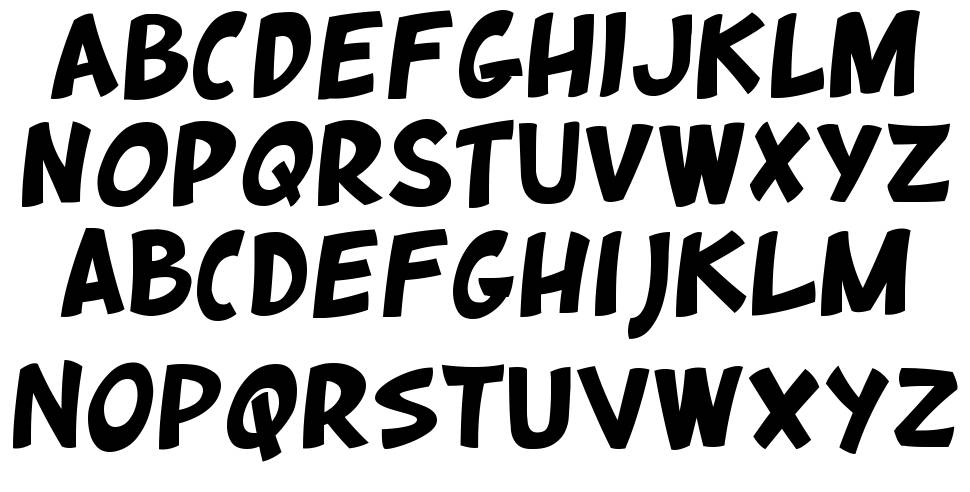 Quickstyle font specimens