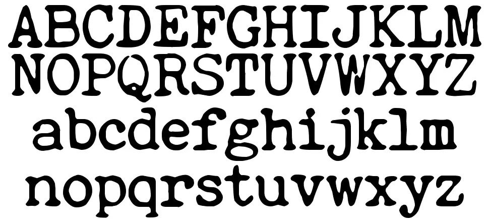 Quiet Eveningfont specimens