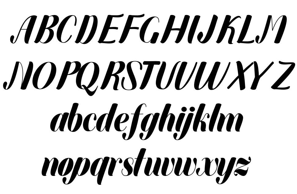 Quikerty font Örnekler