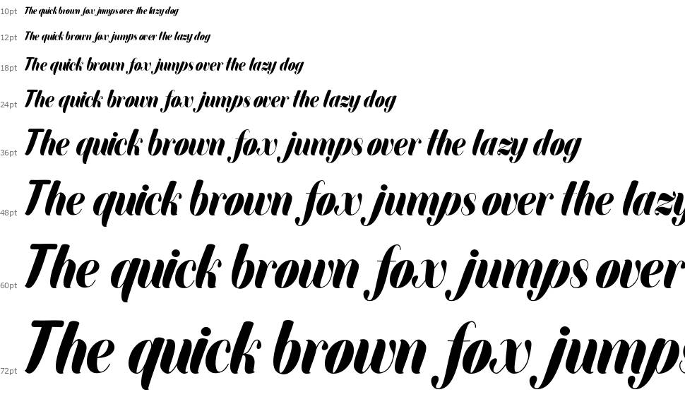 Quikerty font Waterfall
