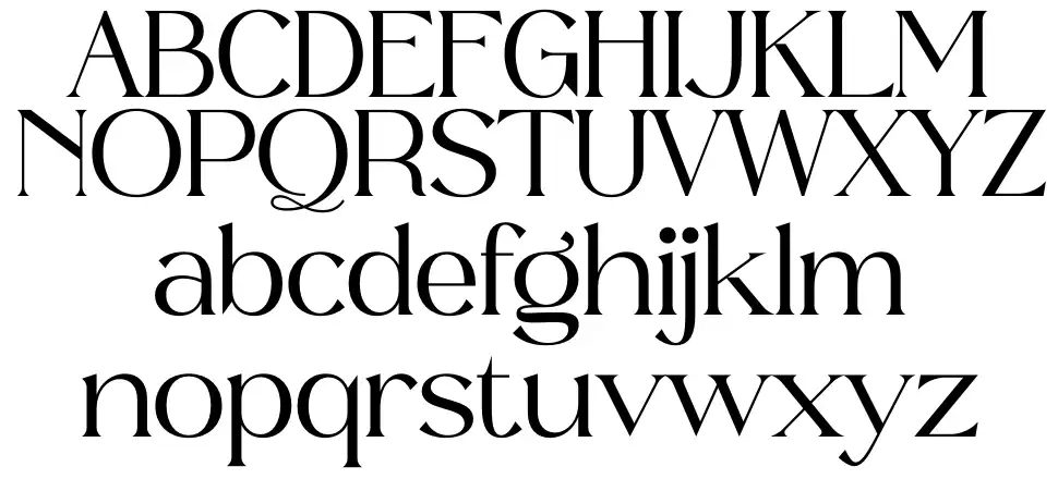 Quillen font specimens