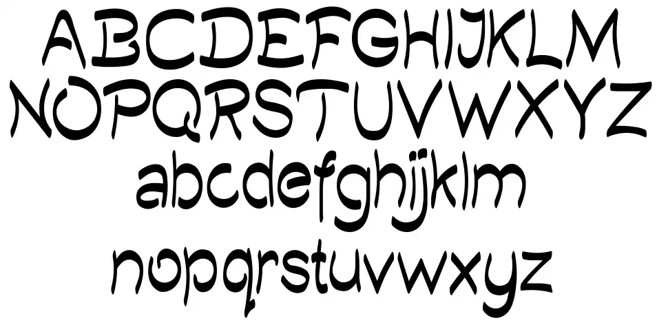 Quilty font Örnekler