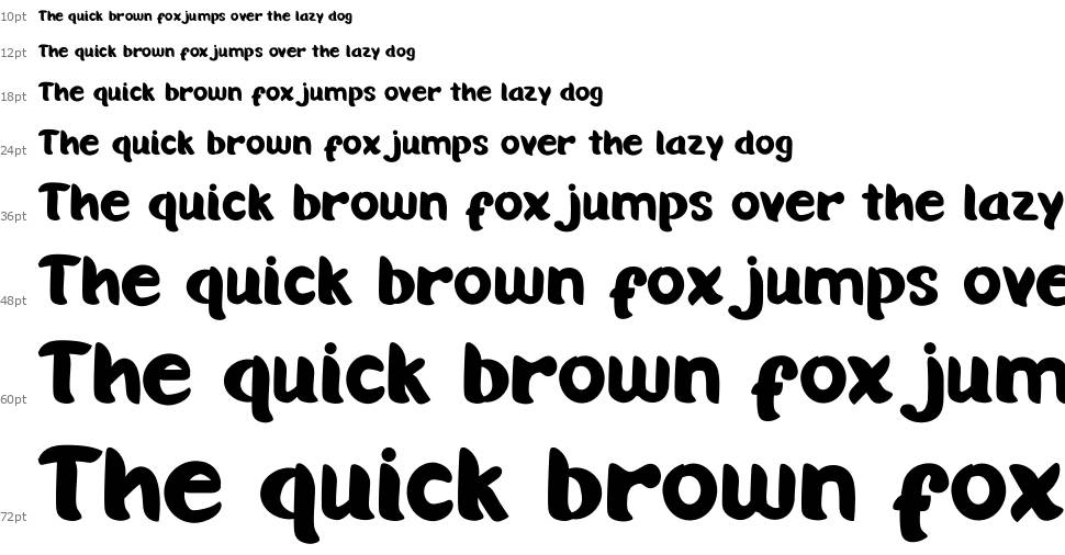 Quincy Dream font Waterfall
