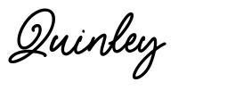 Quinley font