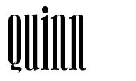 Quinn font