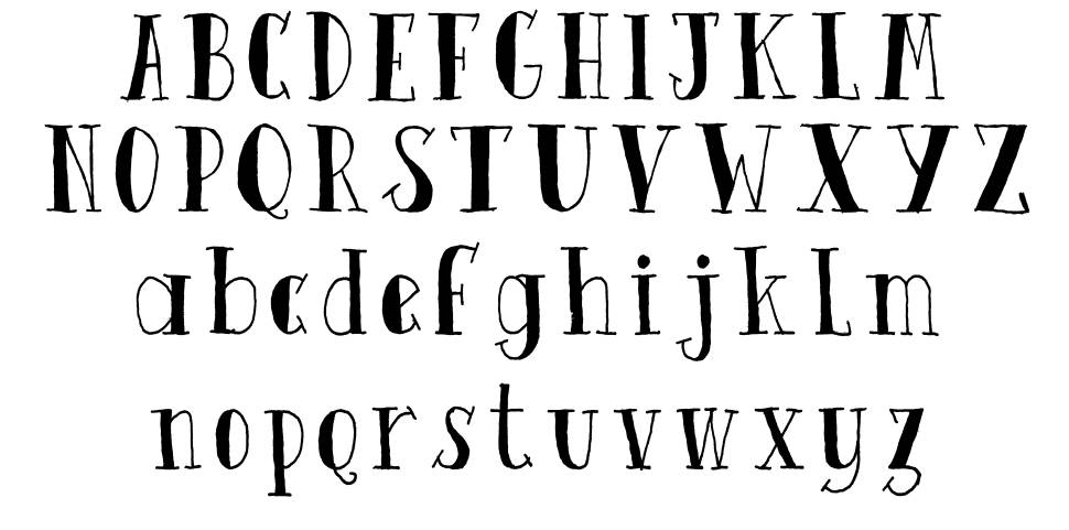 Quinto font Örnekler