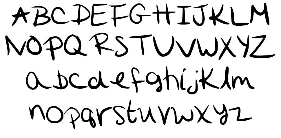 Quirk font Örnekler