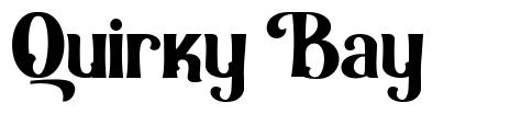 Quirky Bay font