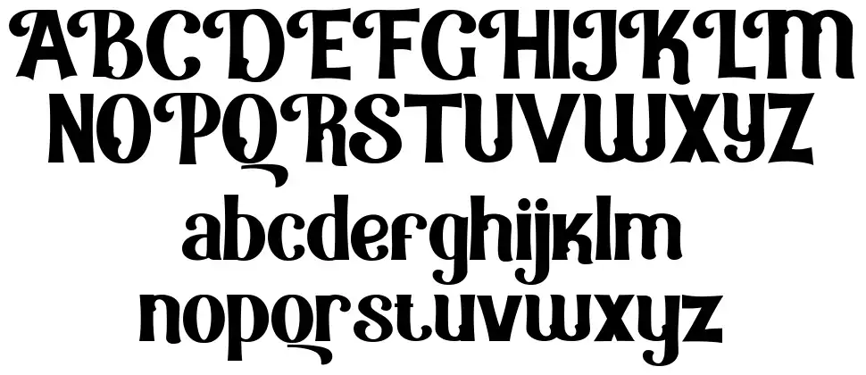 Quirky Bay font specimens