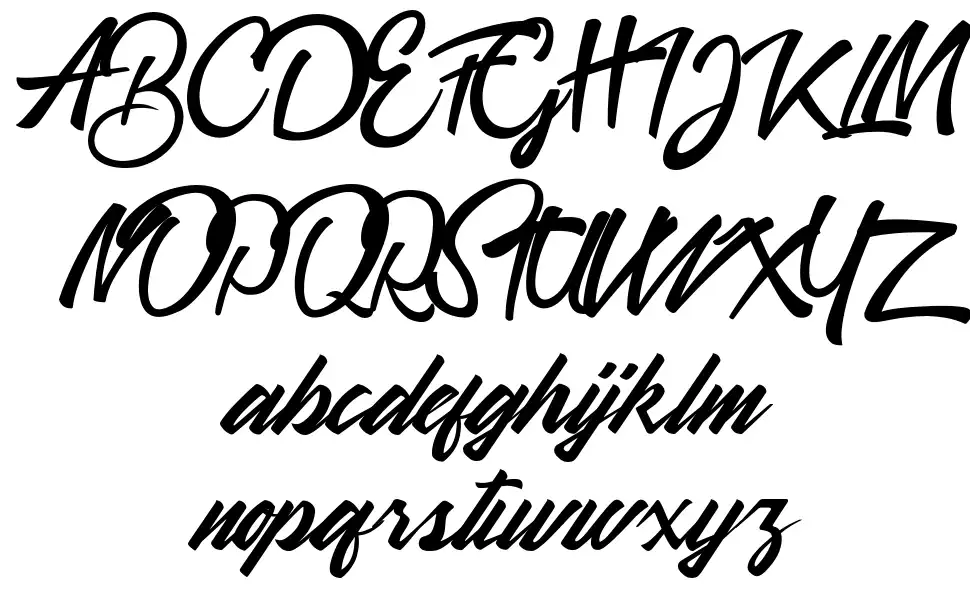 Quitmanfont specimens