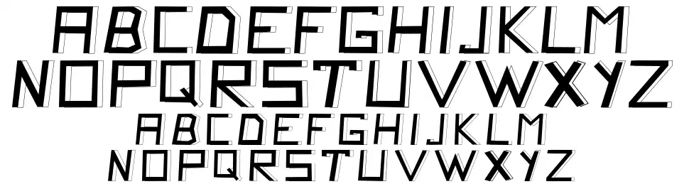 Quito Chickenfont specimens