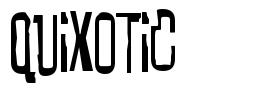 Quixotic шрифт
