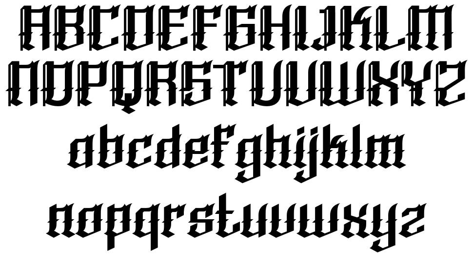 Qukiha 字形 标本