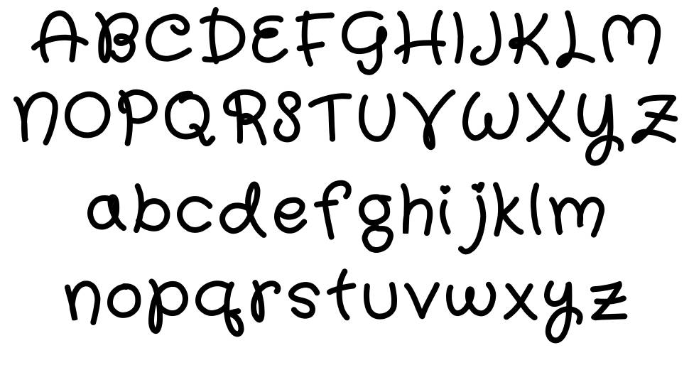 Qwurky 字形 标本