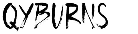 Qyburns font