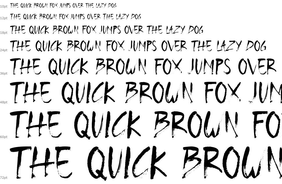 Qyburns font Waterfall