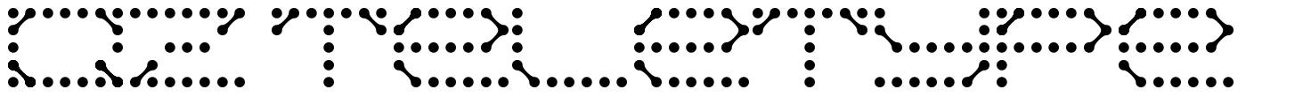 QZ Teletype font