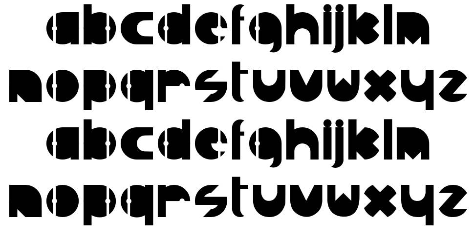 R Judas Sans font specimens