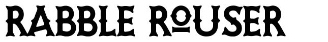 Rabble Rouser font
