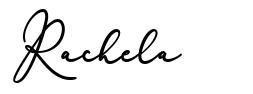 Rachela шрифт