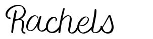 Rachels шрифт
