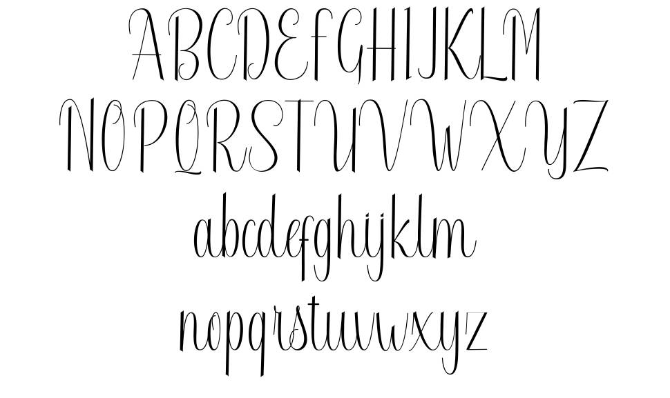 Radetta font Örnekler