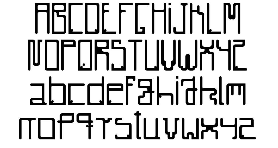 Radiare font specimens