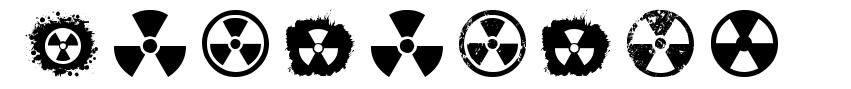 Radiation font