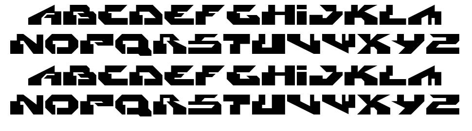 Radikal font specimens