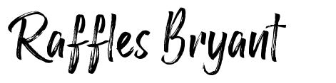 Raffles Bryant шрифт