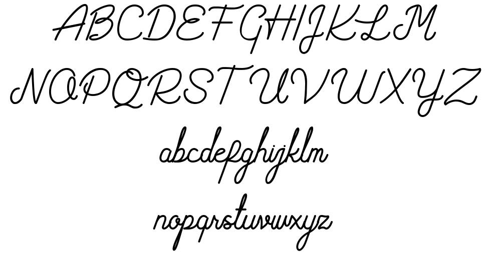 Rafflesian Poem 字形 标本