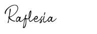 Raflesia font