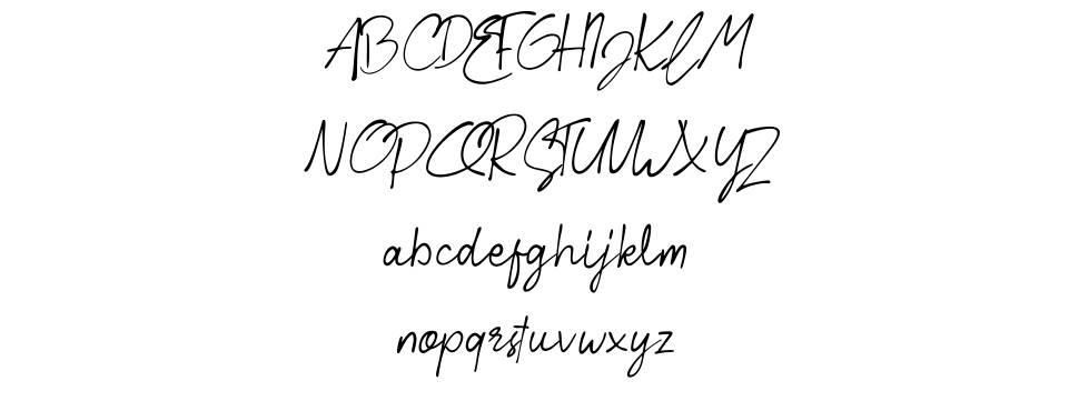 Raflesia font specimens
