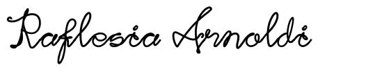 Raflesia Arnoldi font