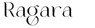 Ragara font