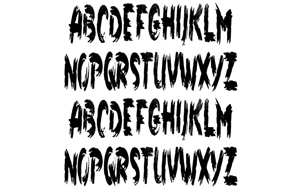 Rage Company font specimens