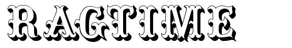 Ragtime font