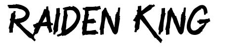 Raiden King 字形