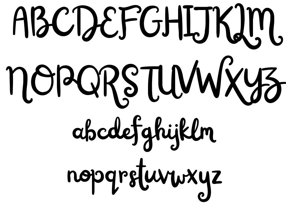 Railey font Örnekler