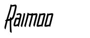 Raimoo шрифт