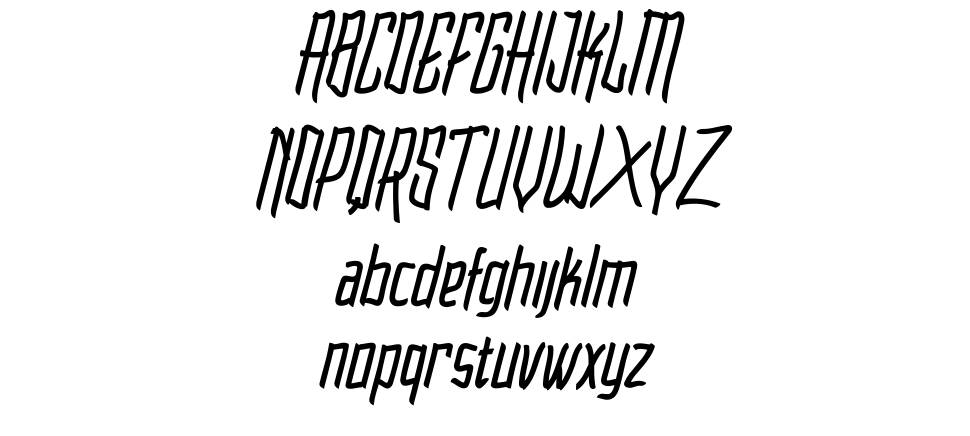 Raimoo 字形 标本