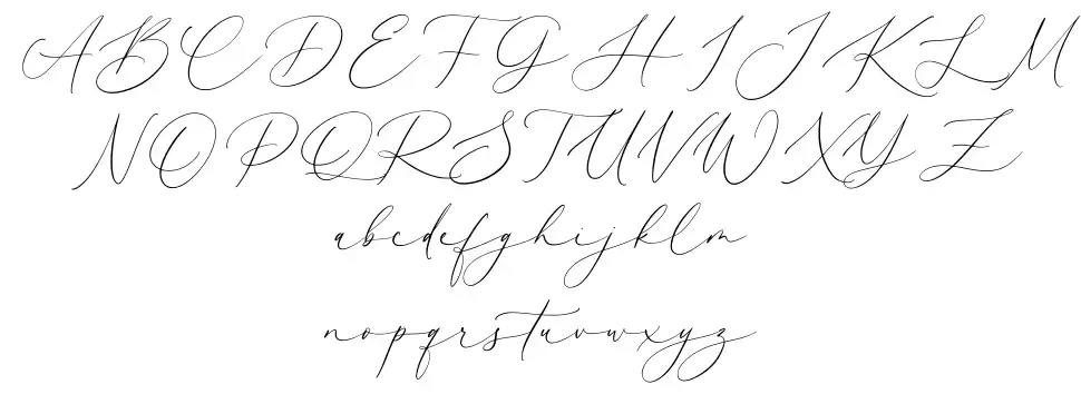 Rainbow Beautyfont specimens