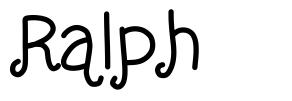 Ralph 字形