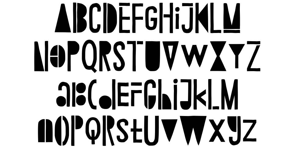 Rambutan font specimens